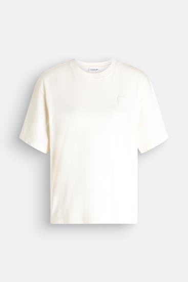 LACOSTE - T-Shirt creme