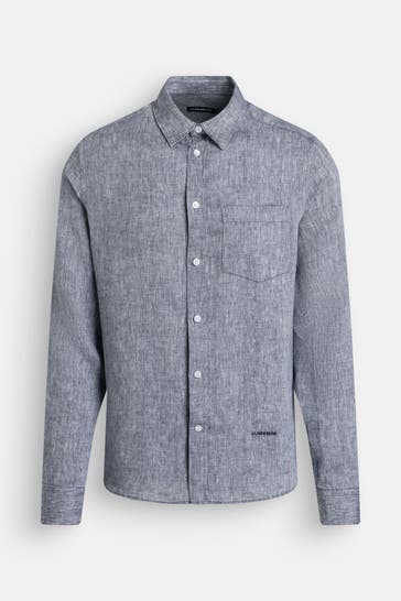 J.LINDEBERG Leinenhemd Slim Fit