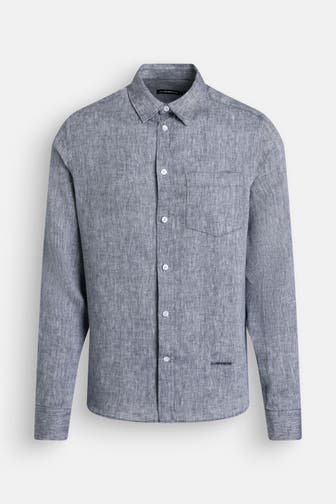 J.LINDEBERG Leinenhemd Slim Fit