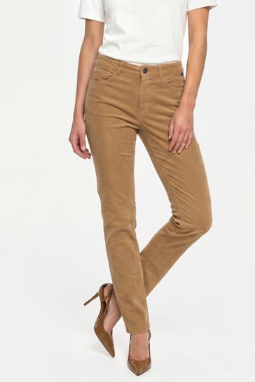 MARC CAIN Cordhose hellbraun