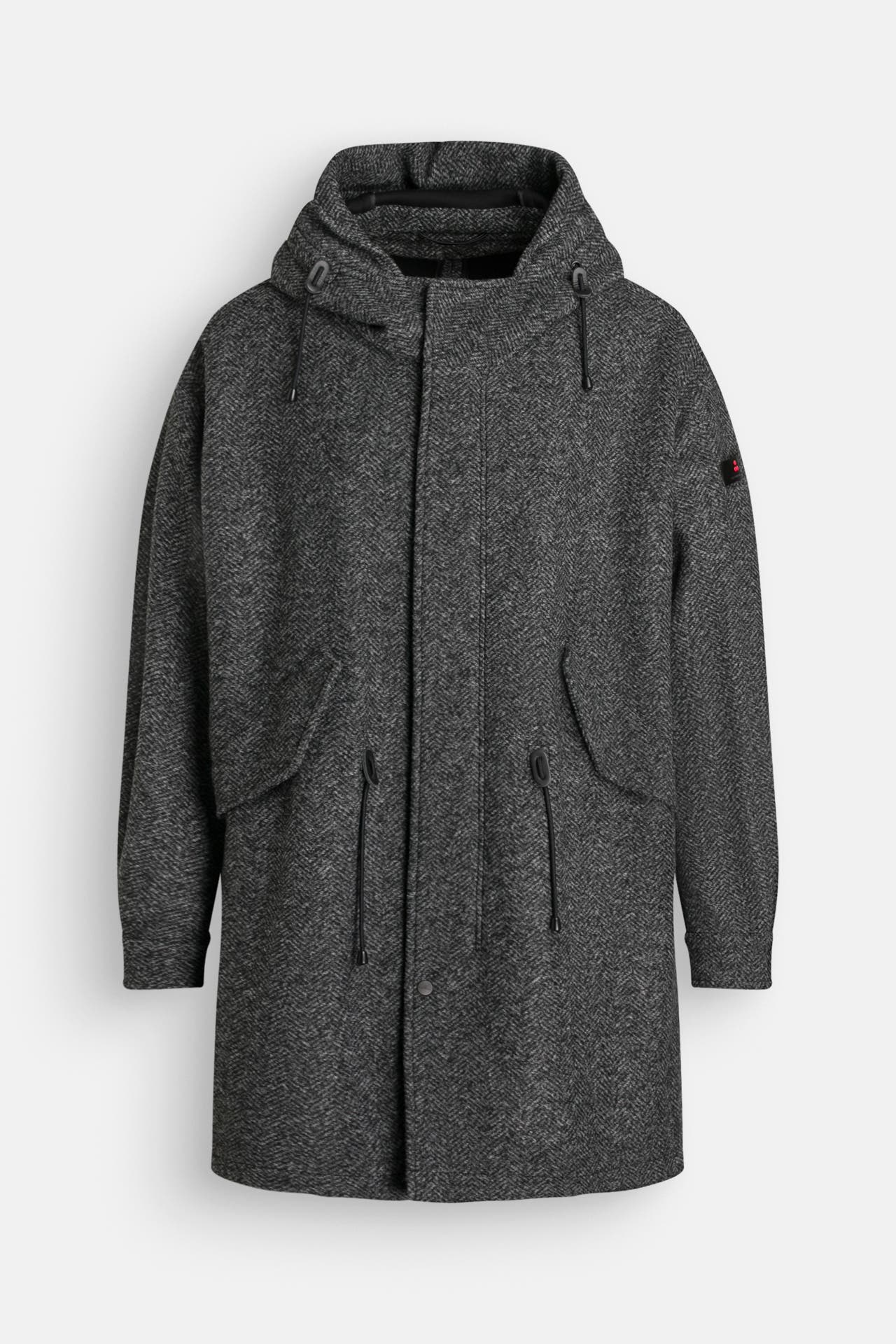 PEUTEREY Wollmix-Parka 'Maame' gemustert, Bild 1