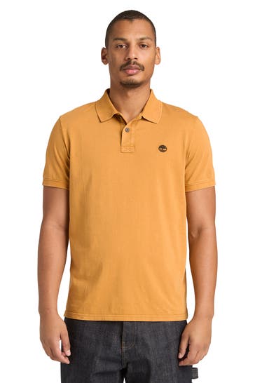TIMBERLAND Polo-Shirt 'River' curry