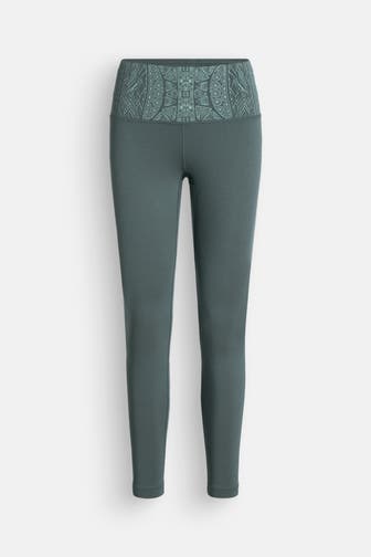 SUPER.NATURAL Tights 'Arabesque' tannengrün