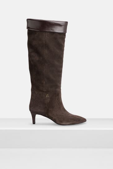 AIGNER Stiefel 'Madonna' dunkelbraun