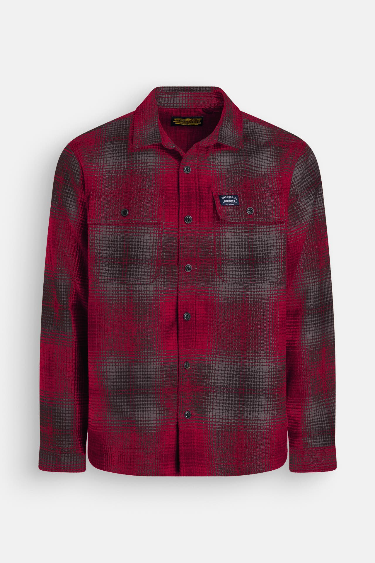 SUPERDRY Wollmix-Overshirt gemustert, Bild 1