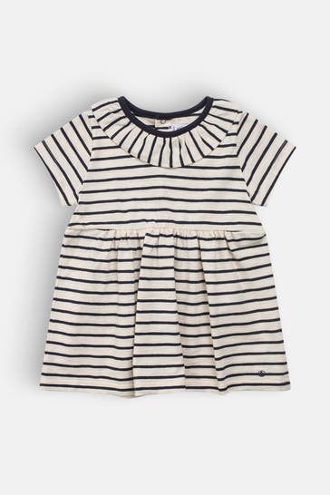PETIT BATEAU Kleid gestreift