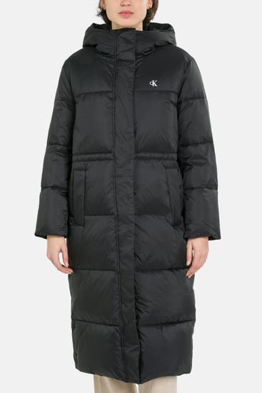 CALVIN KLEIN - Steppmantel schwarz