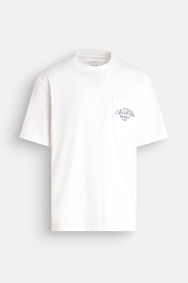 CK UNDERWEAR - T-Shirt 'Crest' weiß