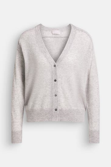 HEMISPHERE Cashmerejacke grau