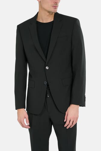 BOSS Wollmix-Sakko 'Huge' schwarz