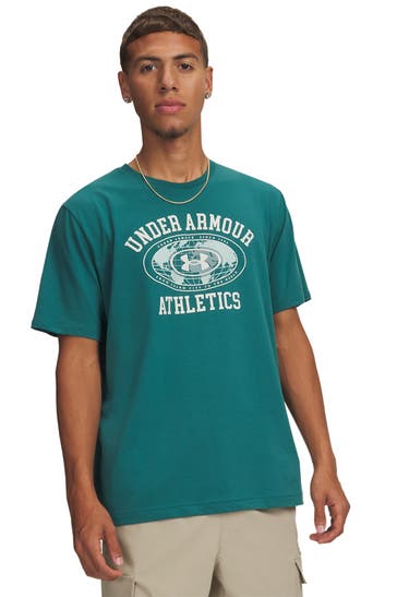 UNDER ARMOUR T-Shirt smaragdgrün