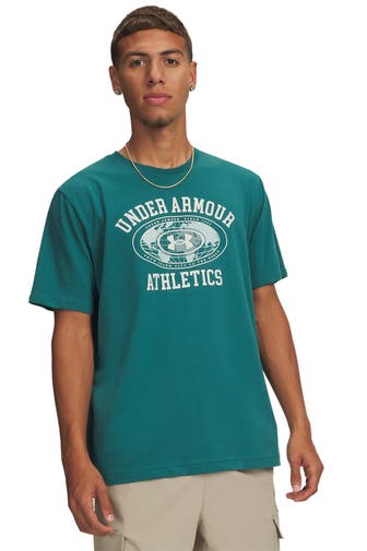 UNDER ARMOUR T-Shirt smaragdgrün