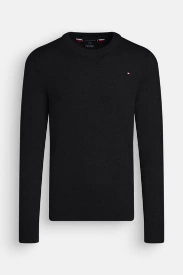 TOMMY HILFIGER - Strickpullover schwarz