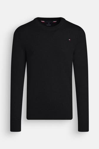 TOMMY HILFIGER Strickpullover schwarz