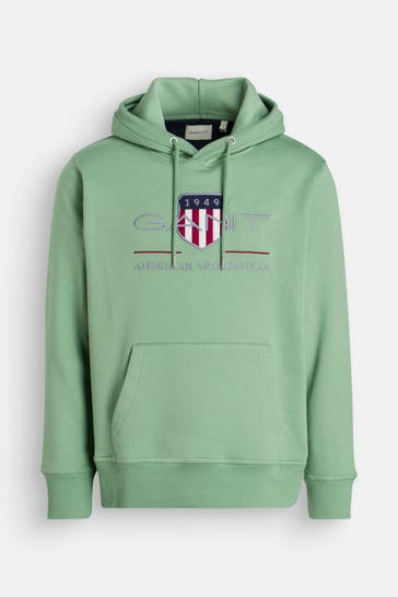 GANT Hoodie jade