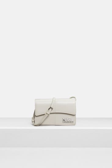 KARL LAGERFELD - Umhängetasche 'Stone' offwhite