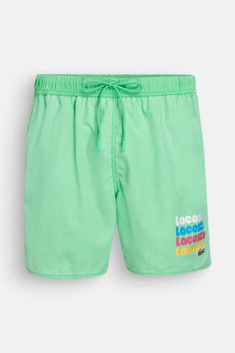 LACOSTE Boardshorts neongrün