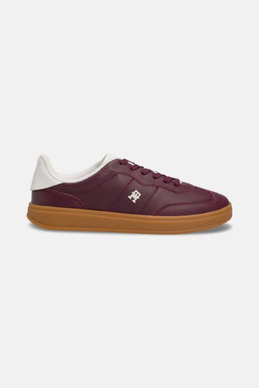 TOMMY HILFIGER Sneaker 'Jackie' burgunder
