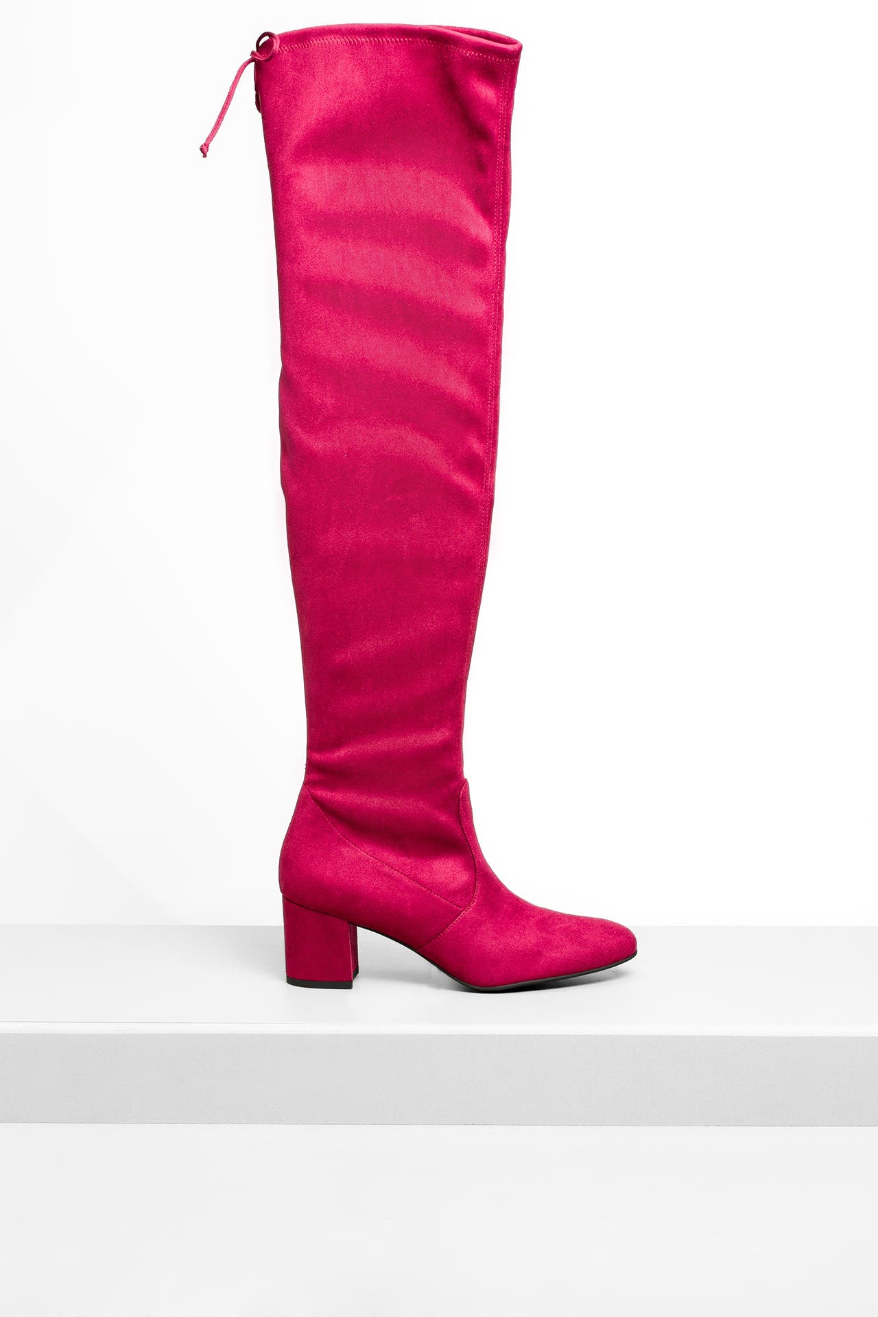 STUART WEITZMAN Overknees 'Genna 60' beere, Bild 1