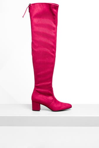 STUART WEITZMAN Overknees 'Genna 60' beere