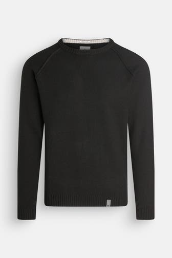 COLOURS & SONS Wollmix-Pullover schwarz