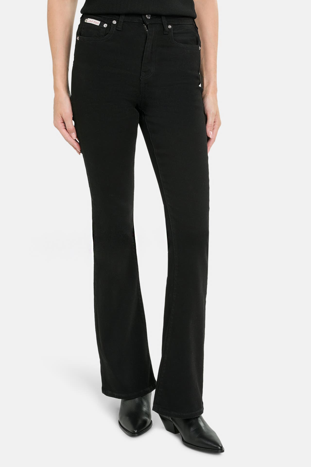CALVIN KLEIN Jeans schwarz flared, Bild 1