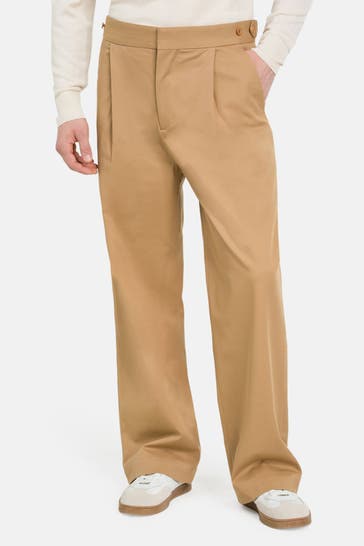 GANT Stoffhose hellbraun