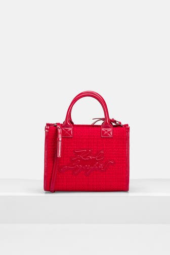 KARL LAGERFELD Handtasche rot