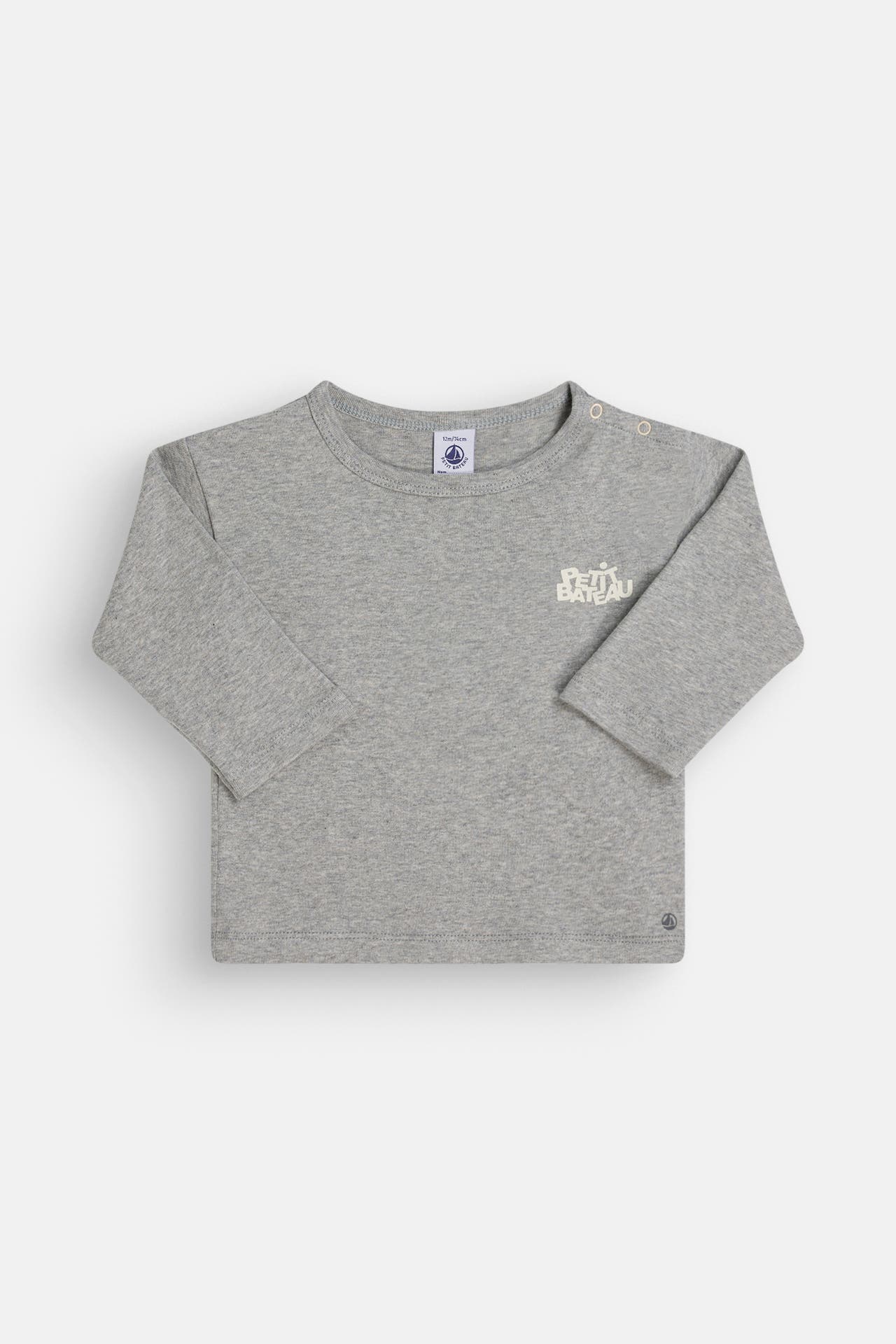 PETIT BATEAU Longsleeve grau, Bild 1
