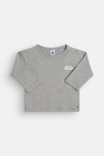 PETIT BATEAU Longsleeve grau
