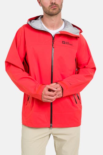 JACK WOLFSKIN Fahrradjacke orangerot