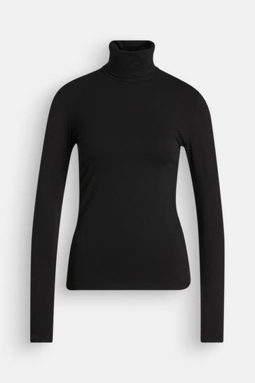 SAMSØE & SAMSØE Longsleeve 'Ester' schwarz