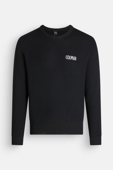 COLMAR Wollmix-Pullover schwarz