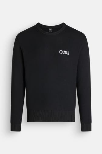 COLMAR Wollmix-Pullover schwarz