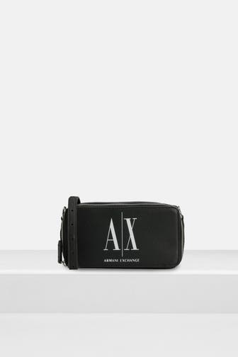ARMANI EXCHANGE Umhängetasche schwarz