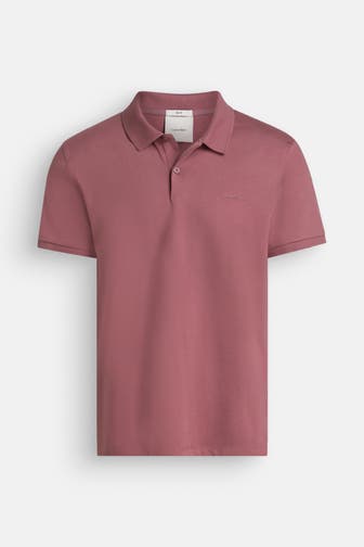CALVIN KLEIN Polo-Shirt burgunder