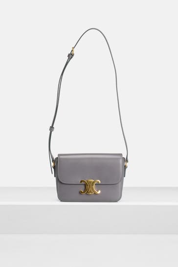 CELINE Schultertasche 'Teen' grau