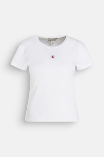 CALVIN KLEIN T-Shirt weiß