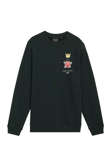 LYLE&SCOTT Sweatshirt schwarzblau