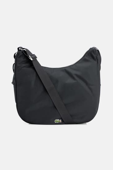 LACOSTE Handtasche 'Jo Heritage' schwarz