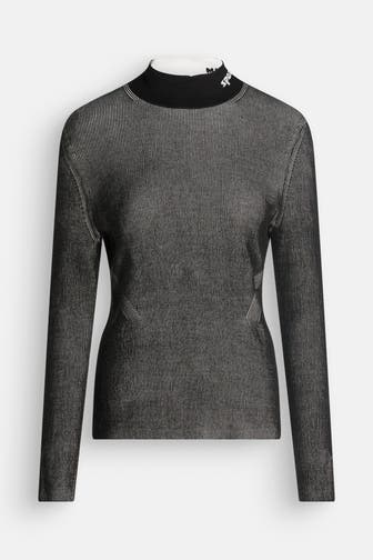SPORTALM Rollkragenpullover schwarz
