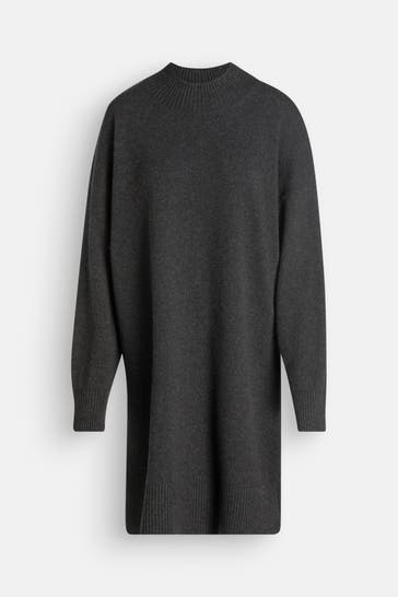 BARBOUR Midikleid dunkelgrau
