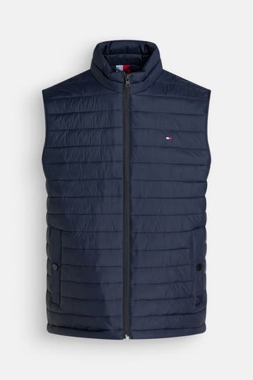 TOMMY HILFIGER Weste schwarzblau