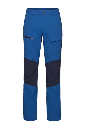 MAMMUT Outdoorhose 'Zinal Hybrid' blau