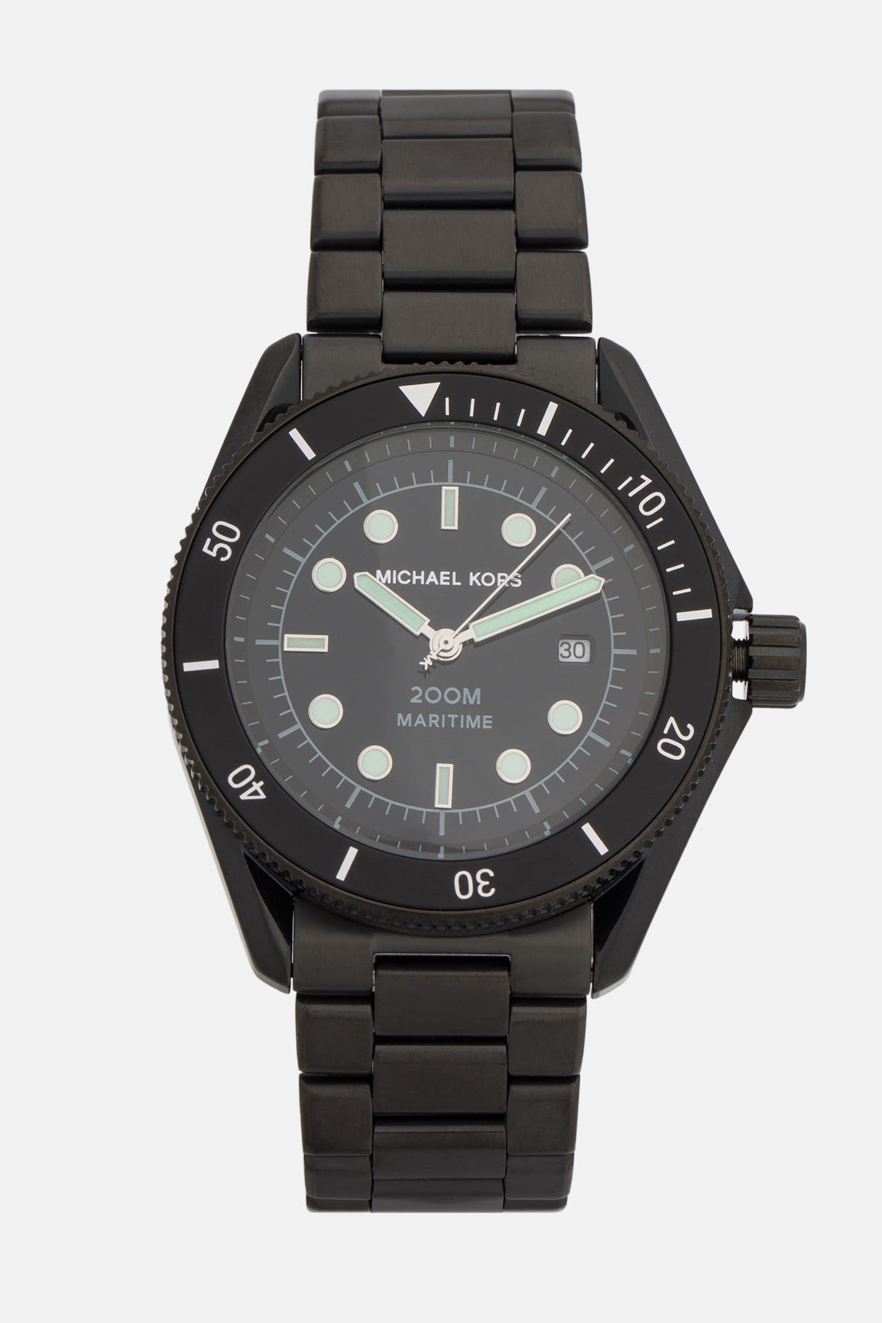 MICHAEL KORS Armbanduhr 'Maritime' schwarz, Bild 1