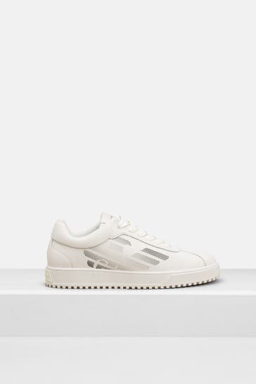 EMPORIO ARMANI Sneaker ecru