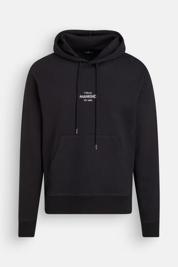 7 FOR ALL MANKIND Hoodie schwarz