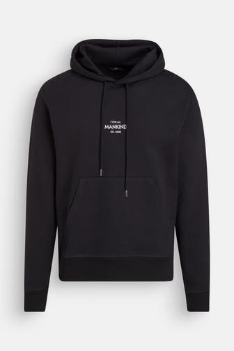 7 FOR ALL MANKIND Hoodie schwarz