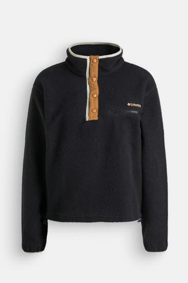 COLUMBIA - Fleece-Troyer 'Helvetia™' schwarz