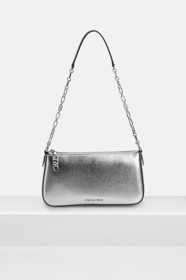MICHAEL MICHAEL KORS Schultertasche 'Empire' silber